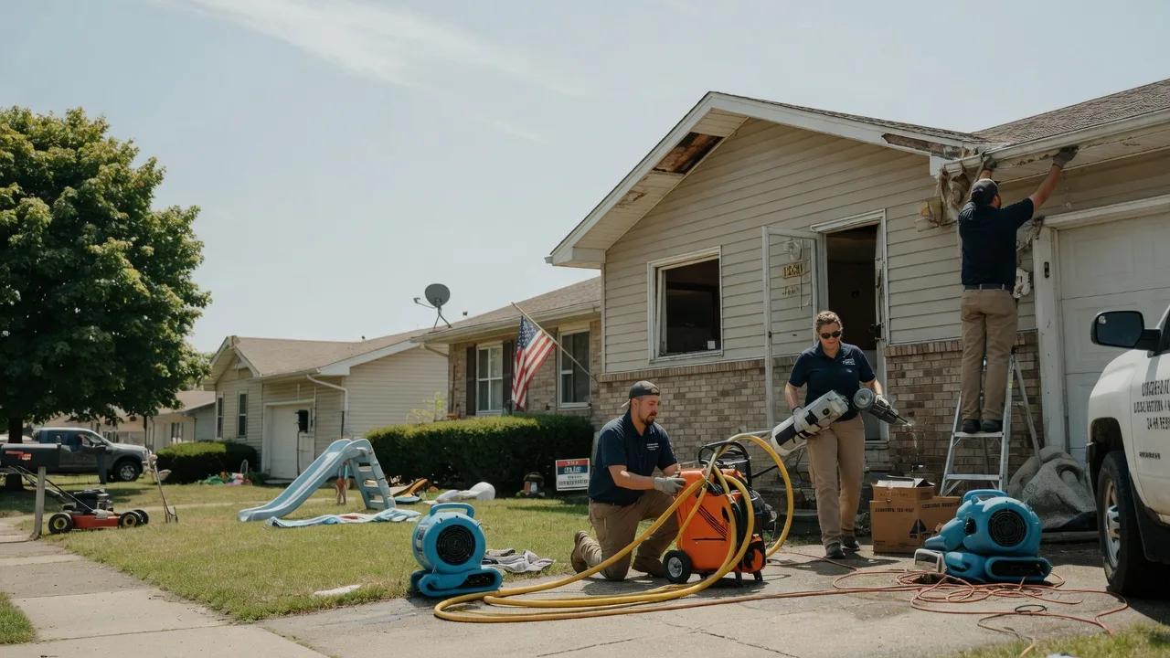 Water Damage Restoration in Maize, KS near me